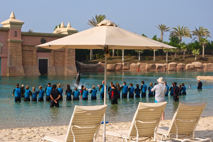 Dolphin Bay in Atlantis